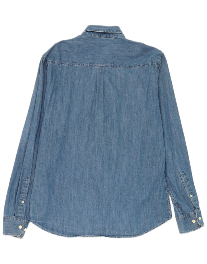 Jack & Jones Herren Jeanshemd XL Blau Baumwolle