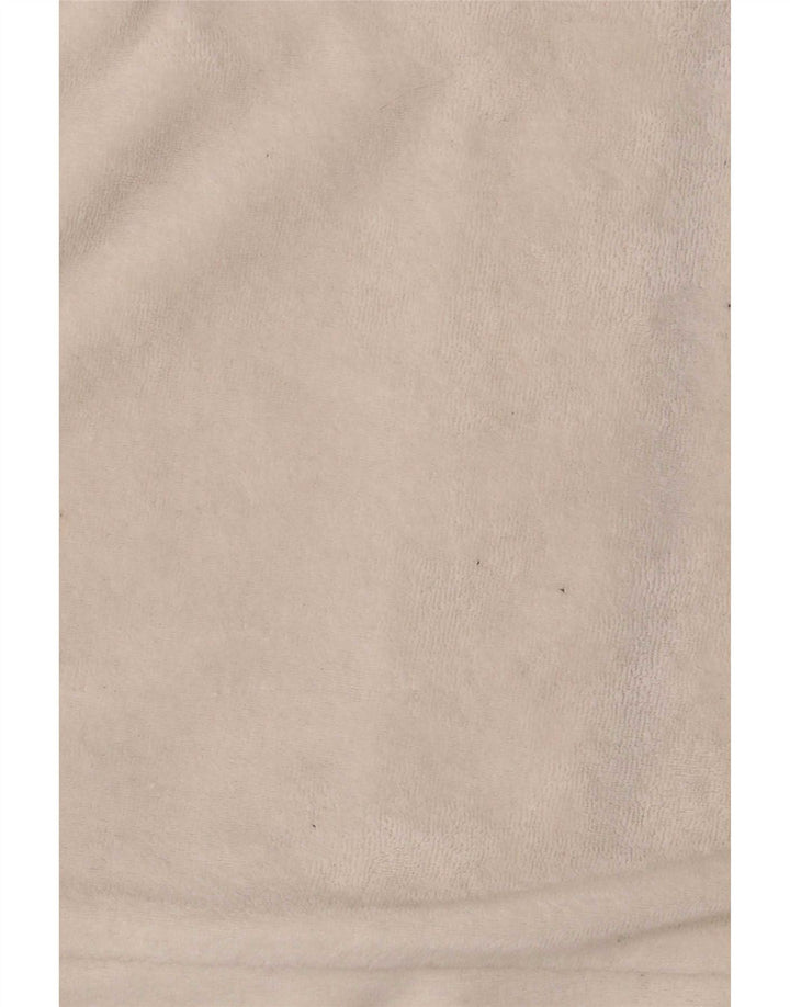 Slam Damen-Fleece-Kapuzenpullover mit Reißverschluss, übergroß, Gr. 10, Größe S, Weiß, Polyester