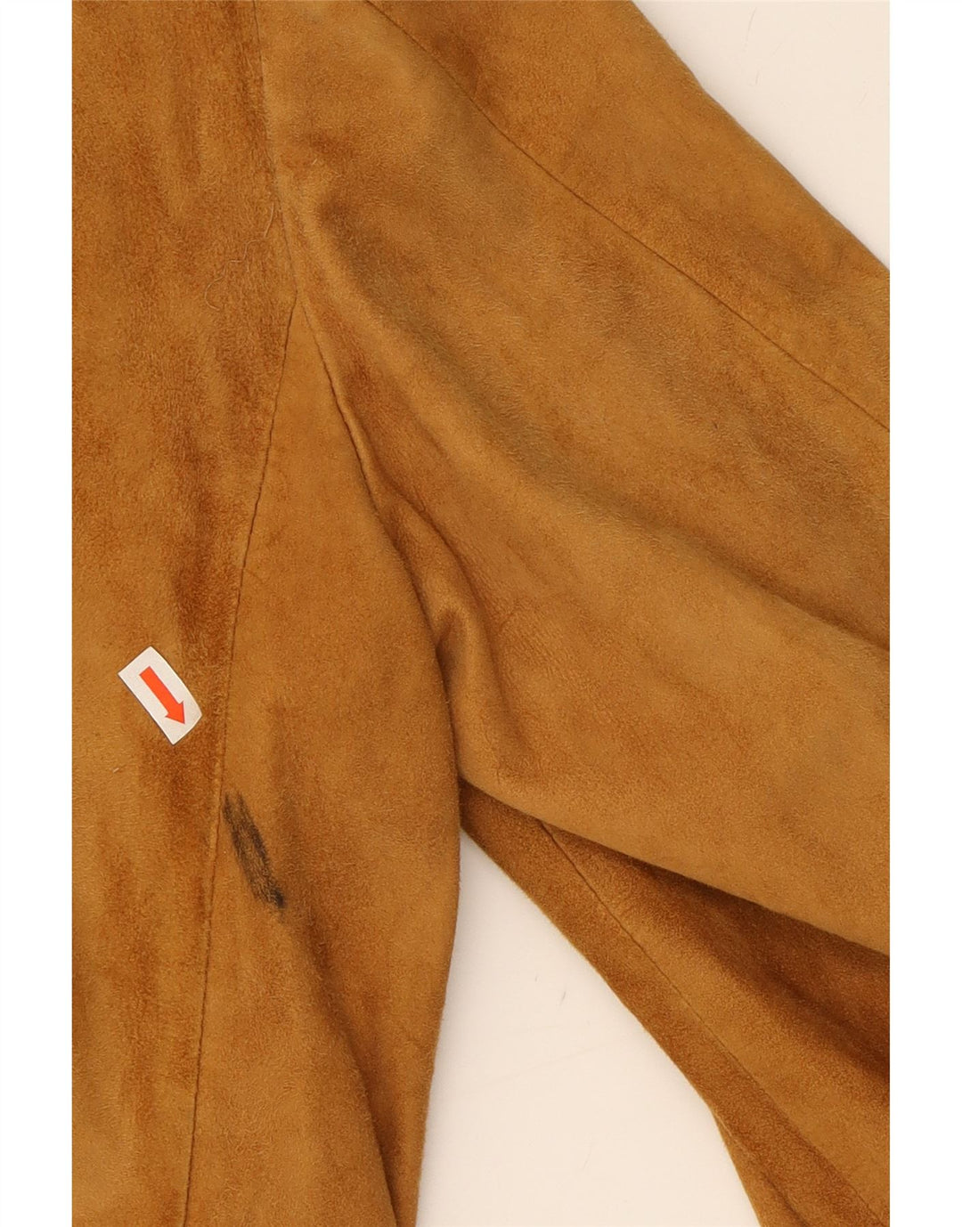 PICCINI Mens 3 Button Suede Blazer Jacket IT 48 Medium Beige Leather Vintage Piccini and Second-Hand Piccini from Messina Hembry 