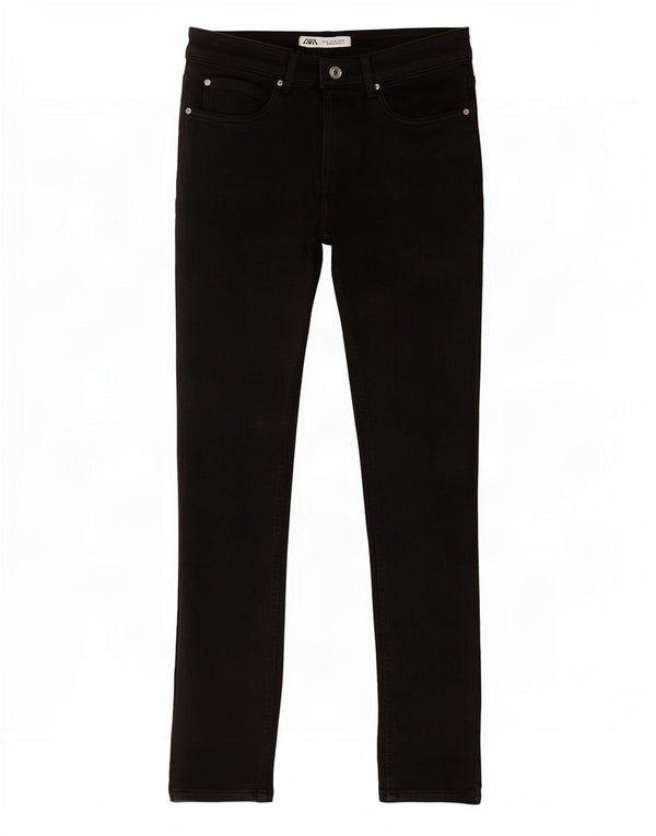 Zara Damen Skinny Jeans EU 38 Small W28 L28 Schwarz