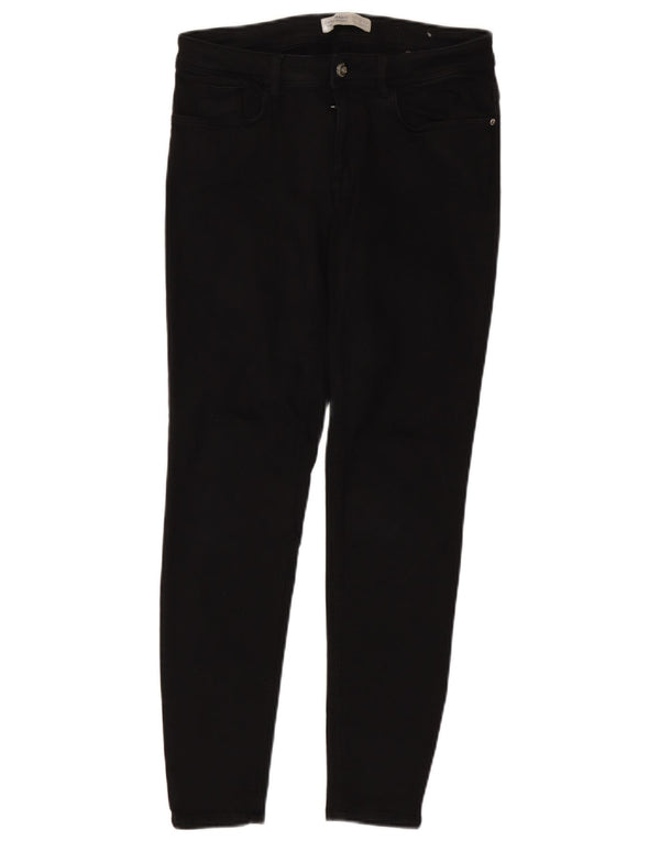 Zara Damen Skinny Jeans EU 40 Medium W30 L28 Schwarz