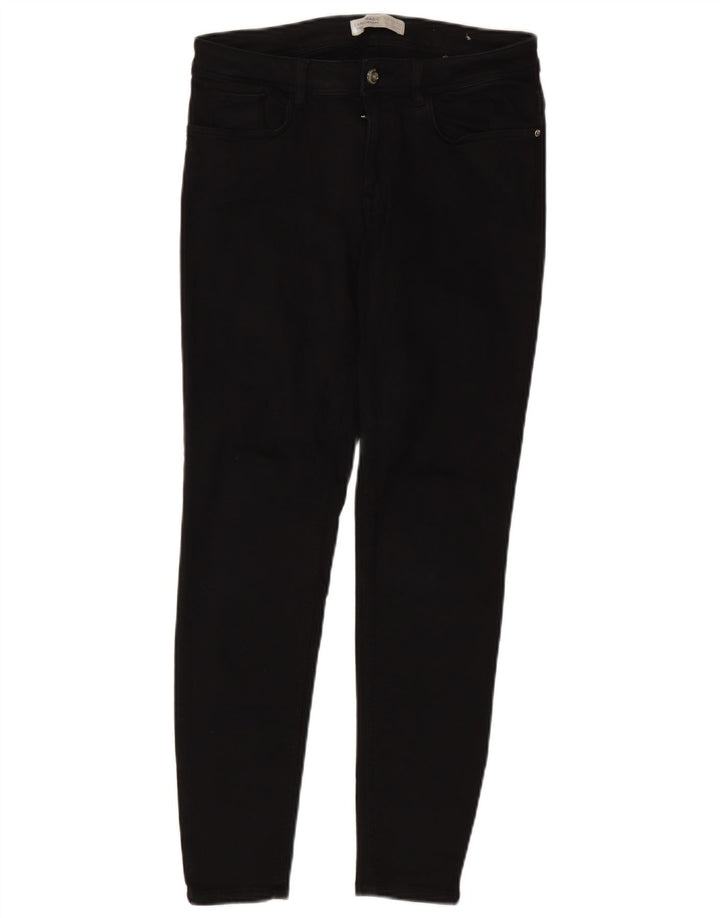 Zara Damen Skinny Jeans EU 40 Medium W30 L28 Schwarz