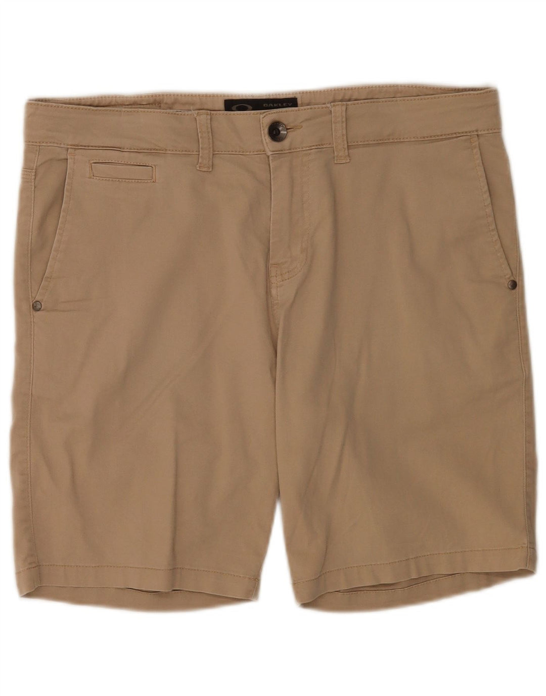 Oakley Herren Chinoshorts W34 Large Beige Baumwolle