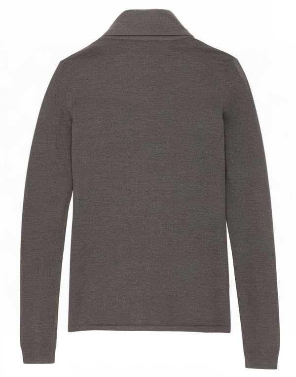 Zara Damen Longline-Cardigan-Pullover UK 16 Large Grau