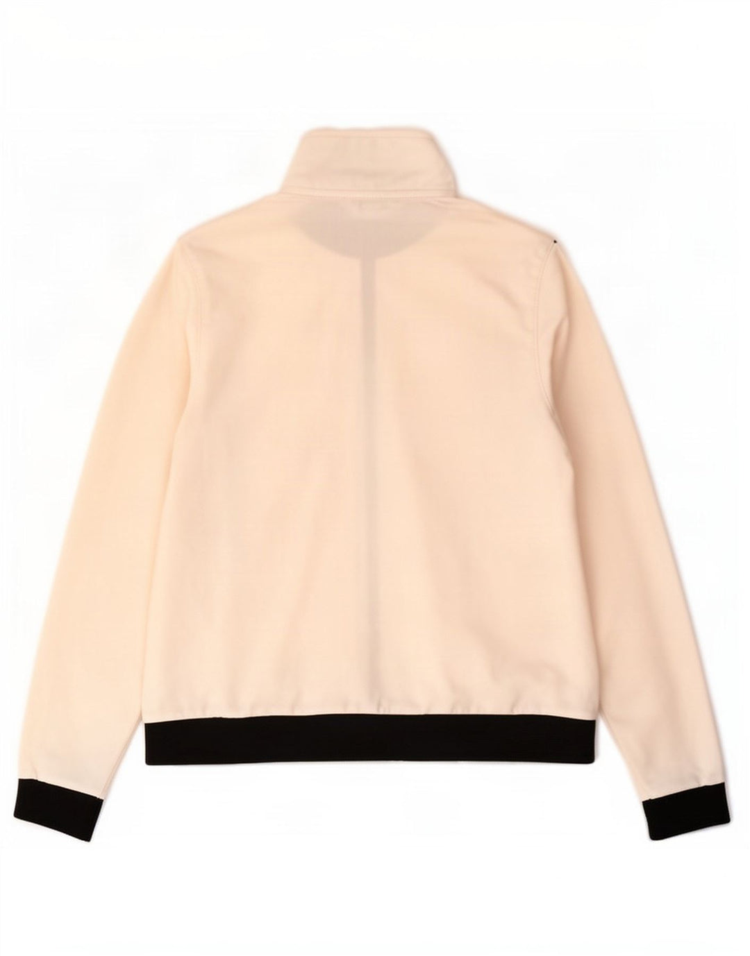 Asics Damen-Trainingsanzug-Top-Jacke UK 14 Medium Off White Colourblock
