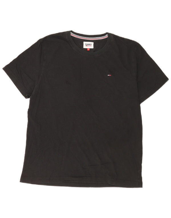 Tommy Hilfiger Herren T-Shirt Top XL Schwarz