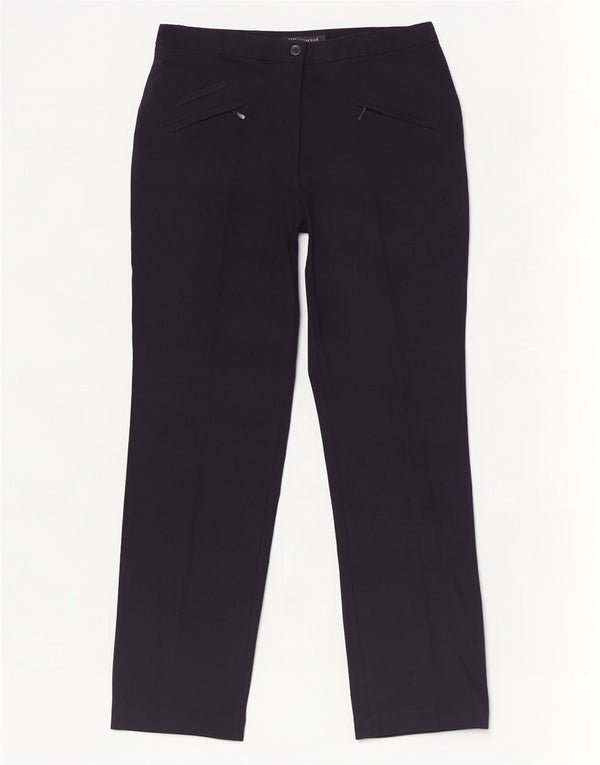 Marks & Spencer Damen Freizeithose UK 12 Medium W30 L28 Marineblau