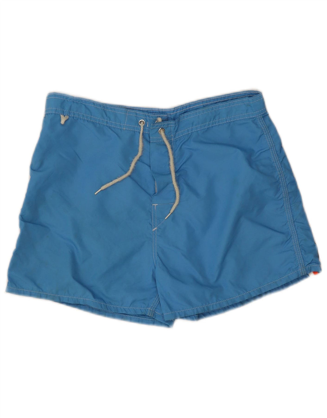 Sundek Herren-Badeshorts aus mittelblauem Nylon