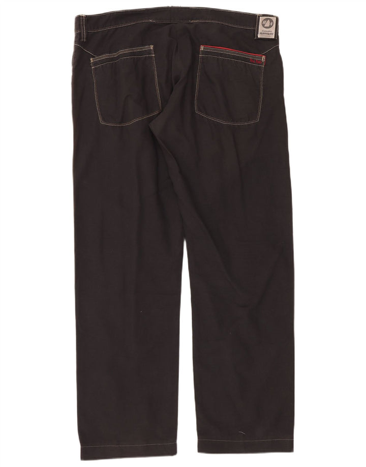 Murphy & Nye Herren Sailmakers Gerade Freizeithose W42 L34 Schwarze Baumwolle