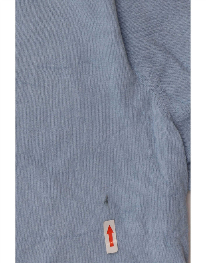 Levi's Herren-Pullover mit Rundhalsausschnitt, Größe L, aus blauer Baumwolle