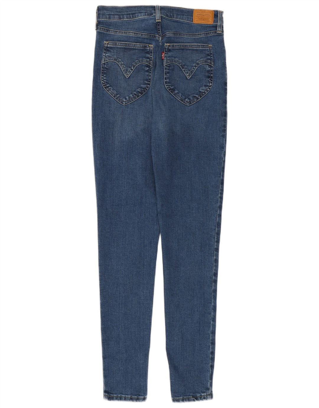 Levi's Damen Skinny Jeans W27 L30 Blaue Baumwolle