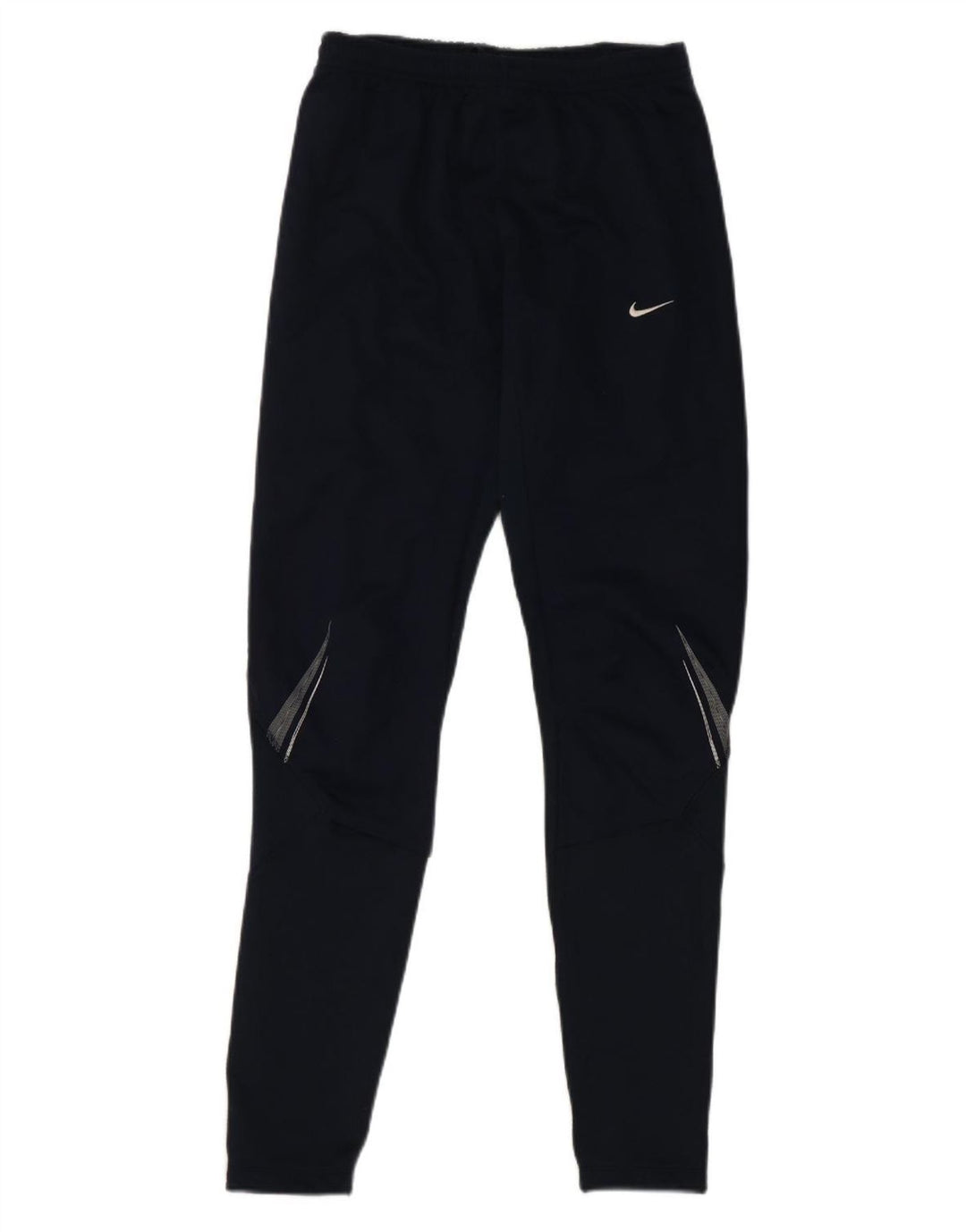 Nike Herren-Trainingshose aus mittelblauem, gestreiftem Polyester
