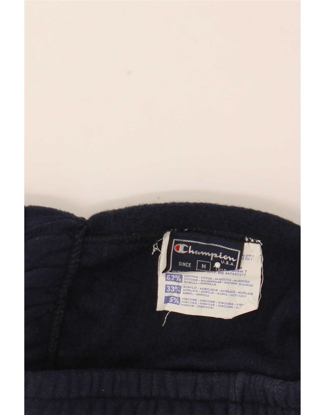 Champion Herren-Trainingshose aus mittelblauer, marineblauer Baumwolle