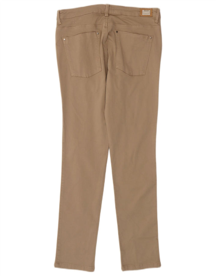 Zara Damen Slim Jeans EU 44 XL W34 L30 Beige