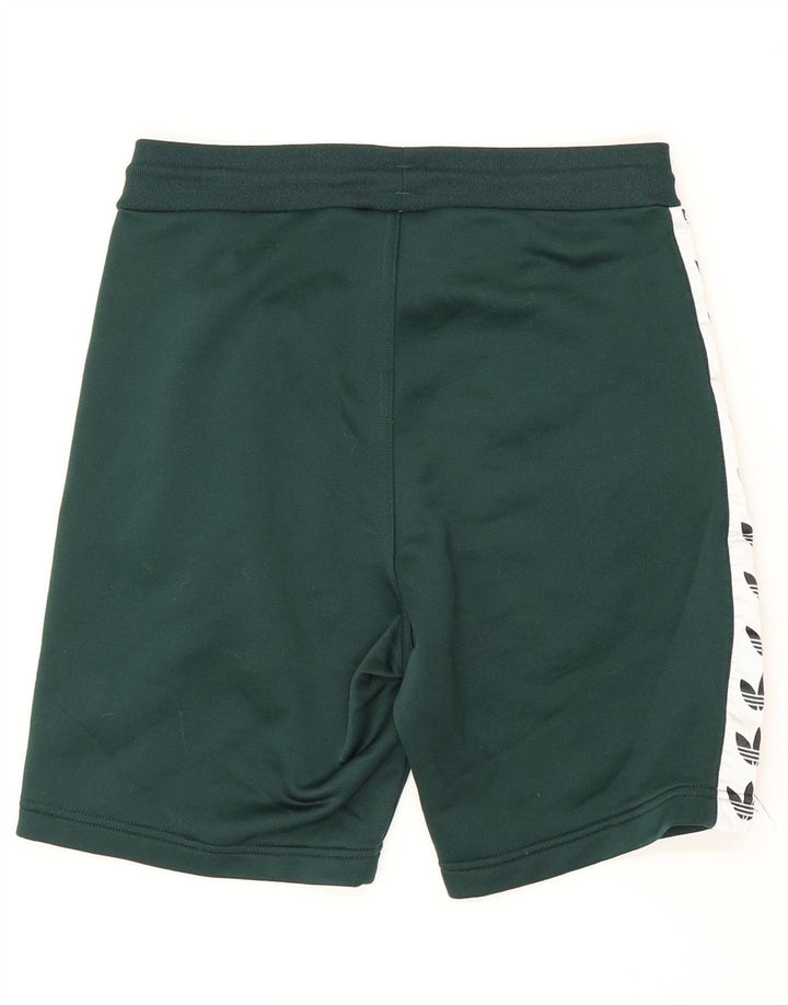Adidas Herren Sportshorts mit Grafik, Größe S, grün, Farbblock-Polyester