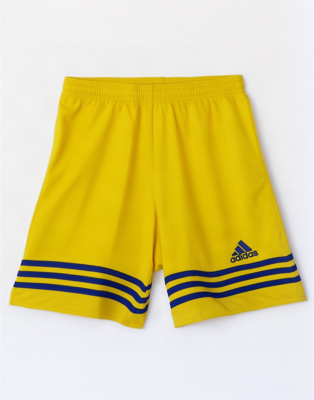 Adidas Herren Climalite Sport Shorts Small Gelb Polyester