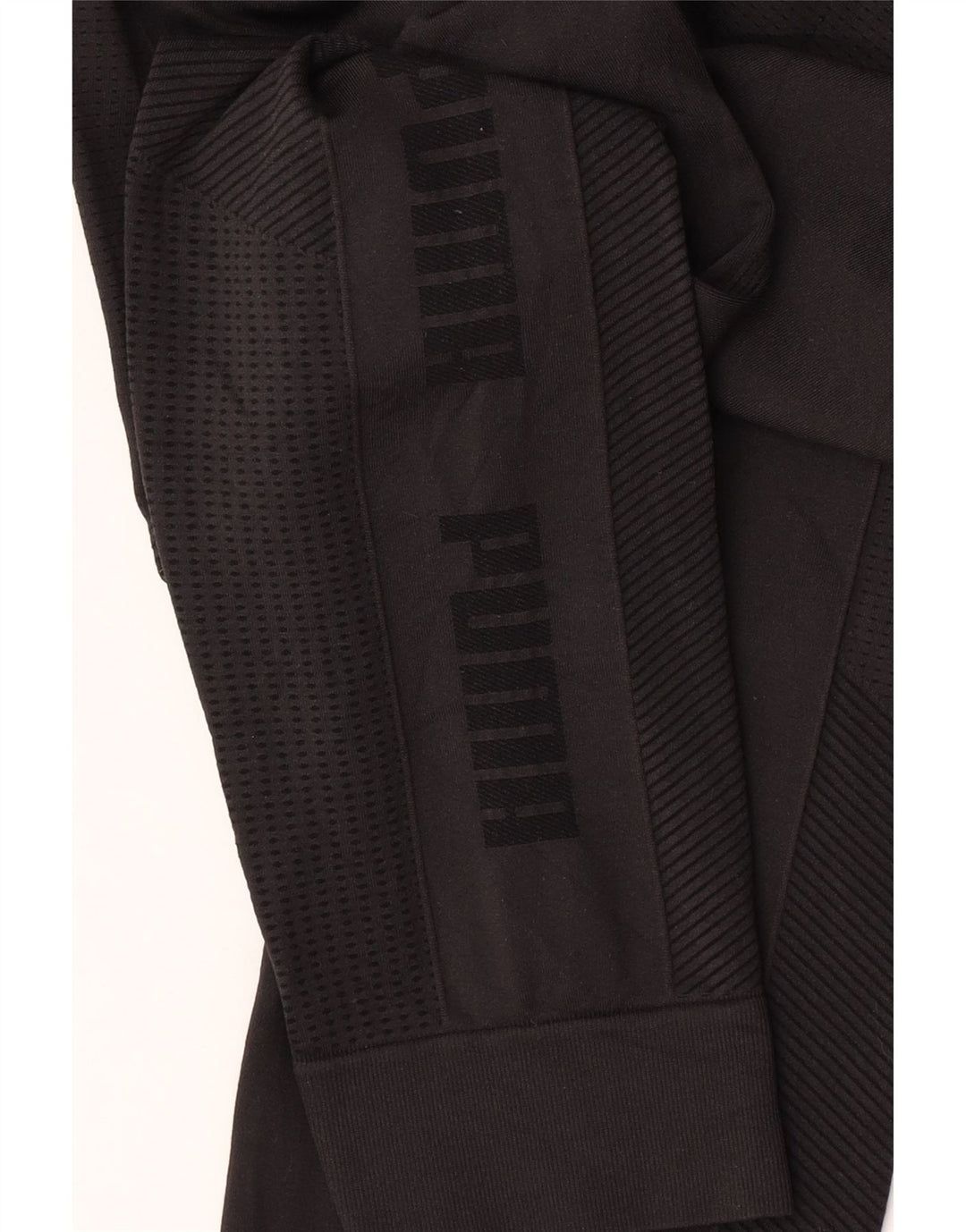 Puma Damen Graphic Leggings UK 8 Small Schwarz