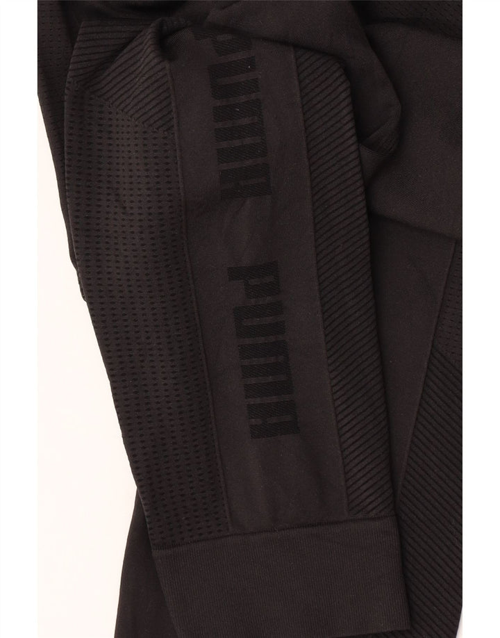 Puma Damen Graphic Leggings UK 8 Small Schwarz