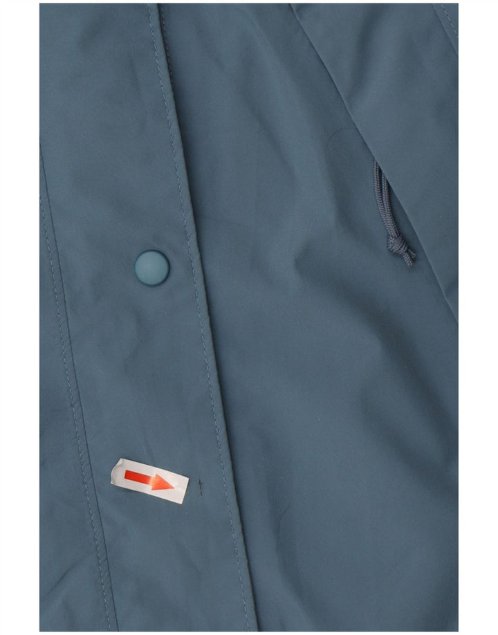 MOUNTAIN EQUIPMENT Damen-Regenjacke mit Kapuze, UK 14, Mittelblau, Polyester