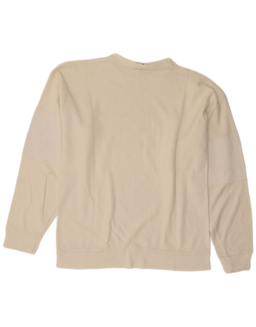 Vintage Herren-Sweatshirt mit Grafik, mittelweiße Baumwolle