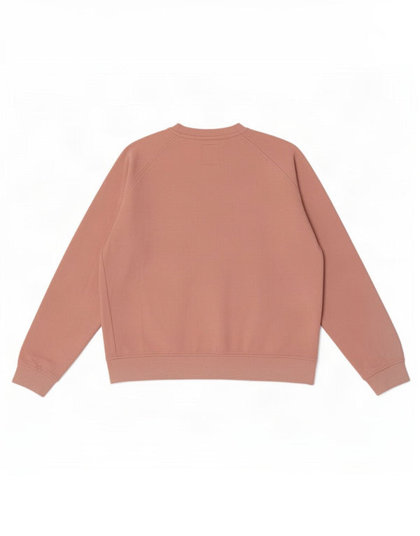 Crew Clothing Damen-Sweatshirt mit Grafik, UK 14, mittelrosa, Baumwolle