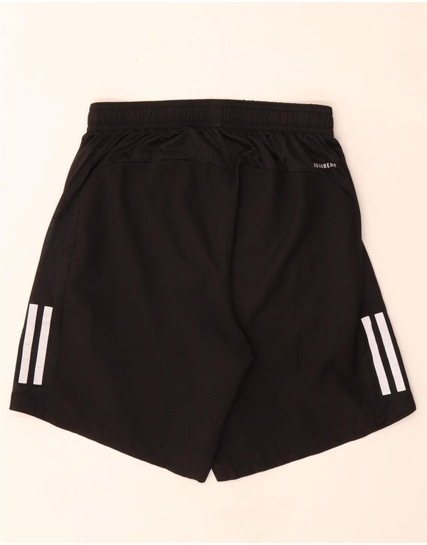 ADIDAS Sportshorts für Jungen, 6–7 Jahre, XS, schwarzes Polyester