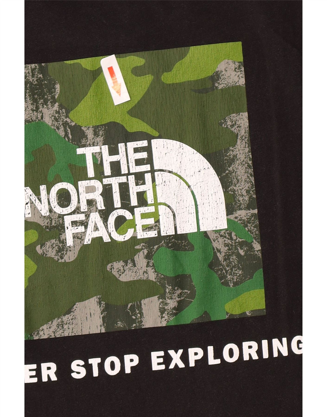 The North Face Herren-T-Shirt mit Grafik, mittelschwarze Baumwolle