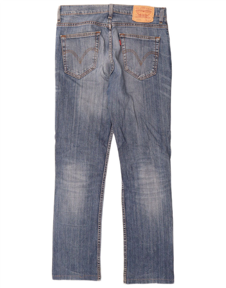 Levi's Herren Slim Jeans W32 L30 Blaue Baumwolle
