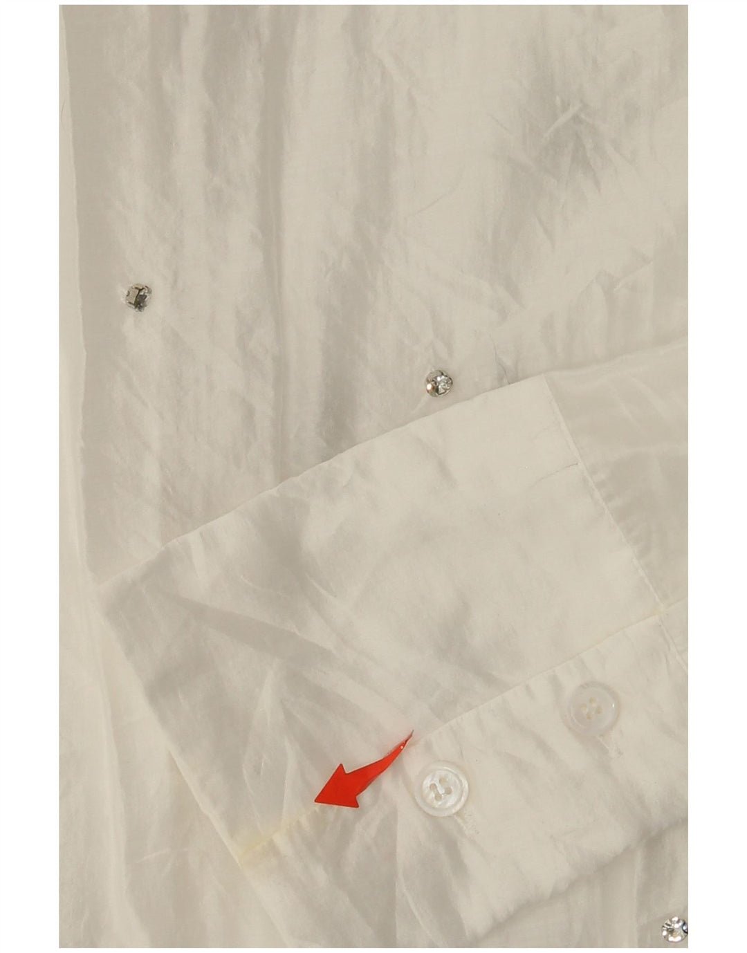 ZARA Damen Übergroße Hemdbluse UK 6 XS Weiß