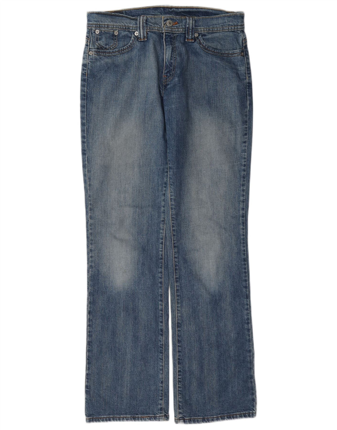 Levi's Damen Bootcut Jeans W31 L32 Blaue Baumwolle