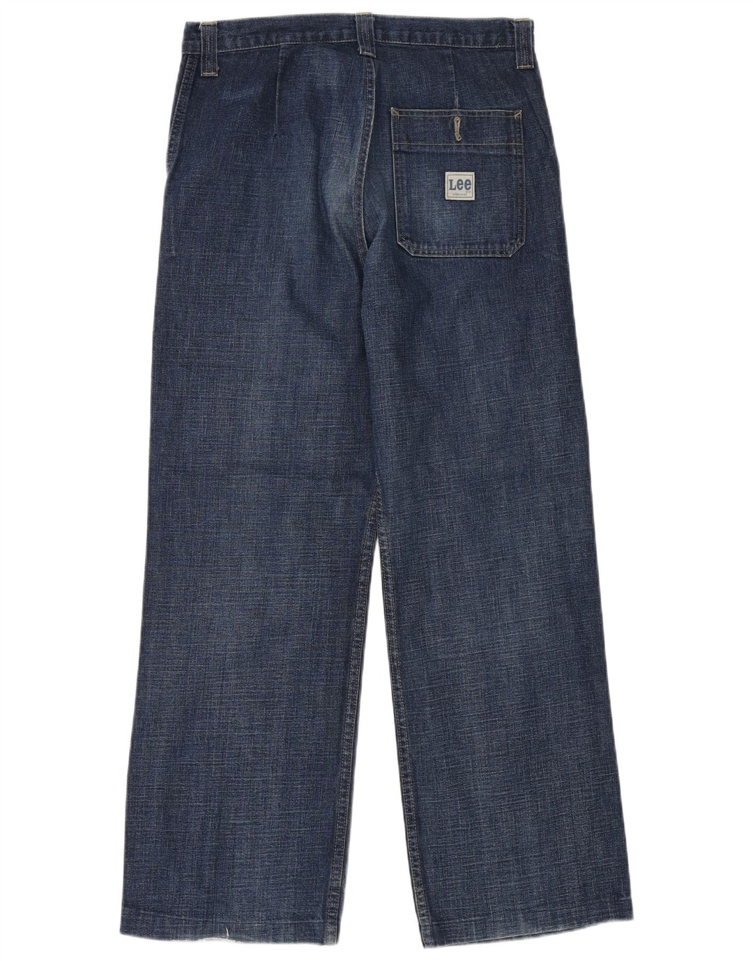 LEE Herren Straight Jeans W31 L30 Blaue Baumwolle