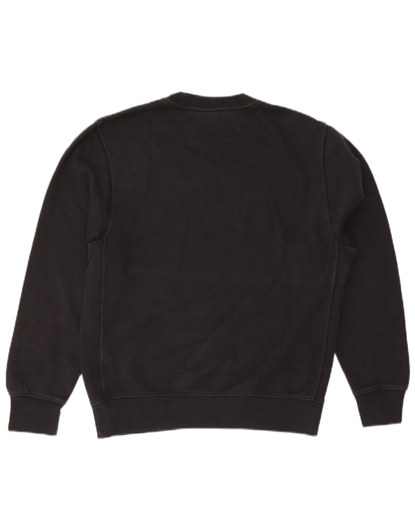 Nike Herren Sweatshirt Pullover Small Schwarz Baumwolle