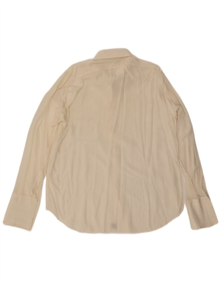 FENICIA Mens Shirt Size 18 45 2XL Beige