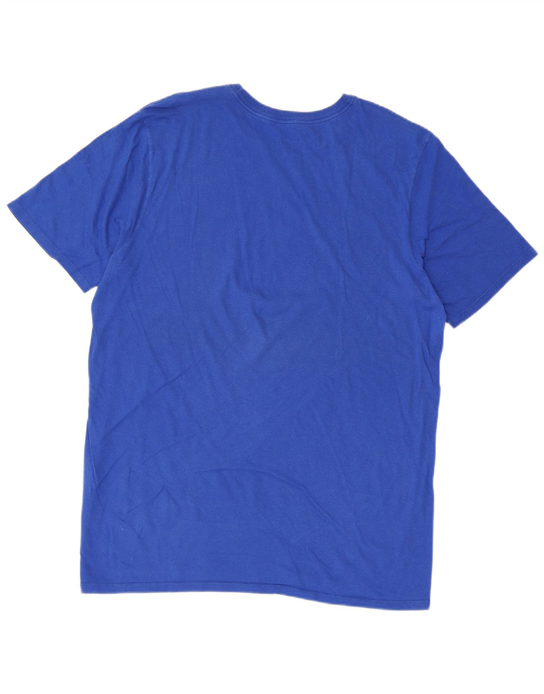 NIKE Herren-T-Shirt mit sportlichem Schnitt und Grafik, Größe L, Blau