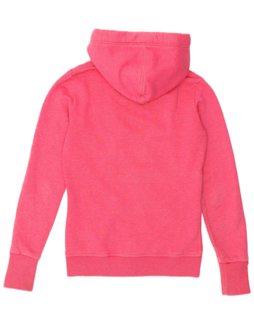 SUPERDRY Damen-Kapuzenpullover mit Reißverschluss, Gr. 6, XS, Rosa, Baumwolle