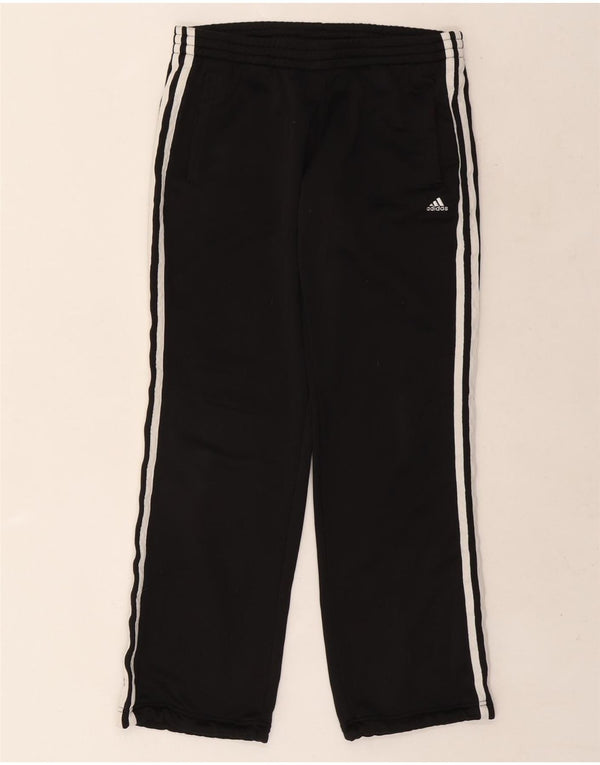 Adidas Damen Trainingshose UK 8/10 Small Schwarz Polyester