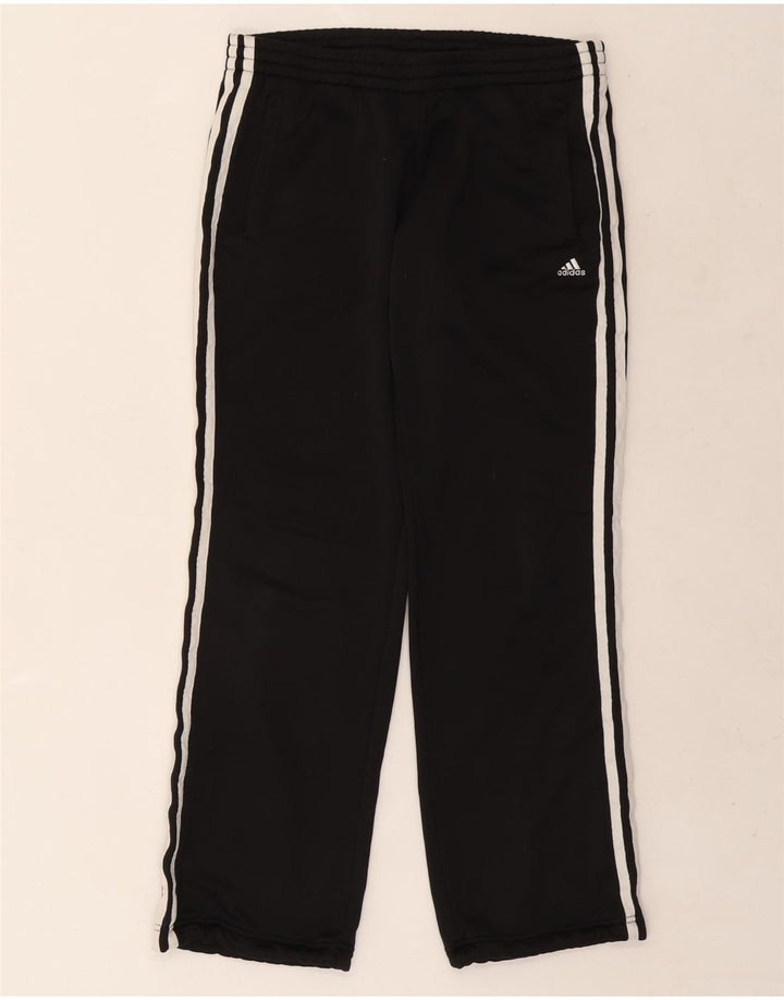 Adidas Damen Trainingshose UK 8/10 Small Schwarz Polyester