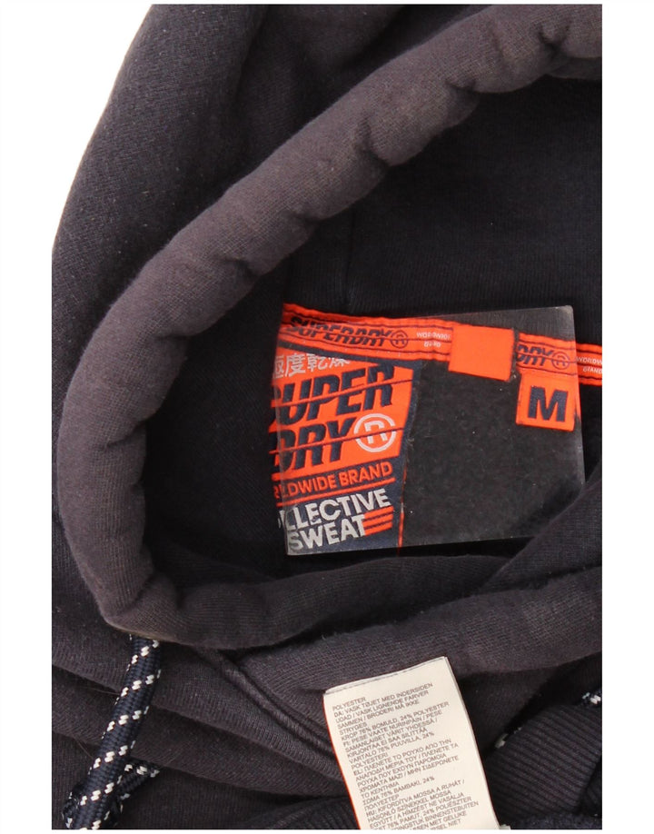 Superdry Herren-Kapuzenpullover aus Baumwolle in mittlerem Marineblau