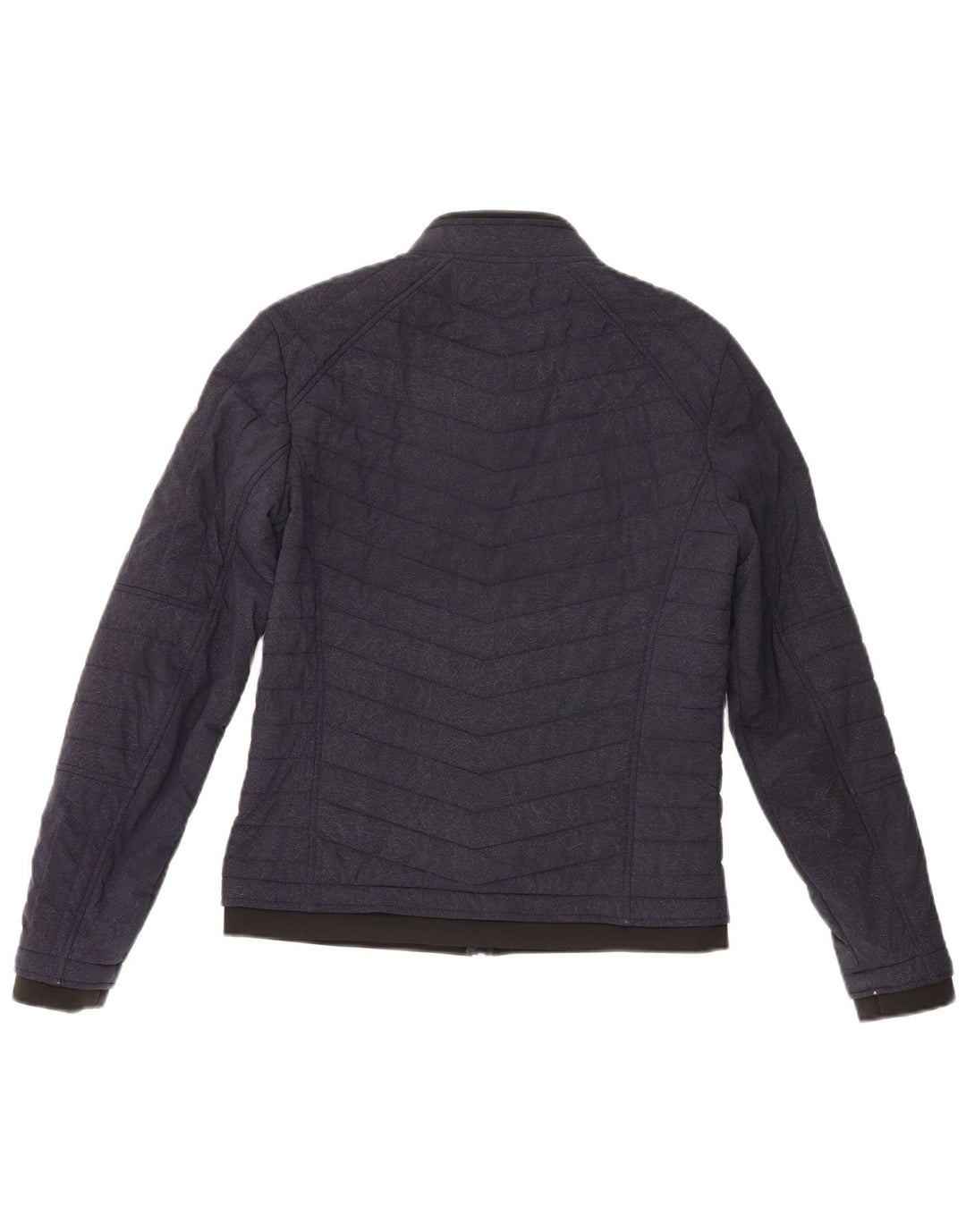 Guess Herren Wattierte Jacke UK 36 Small Marineblau