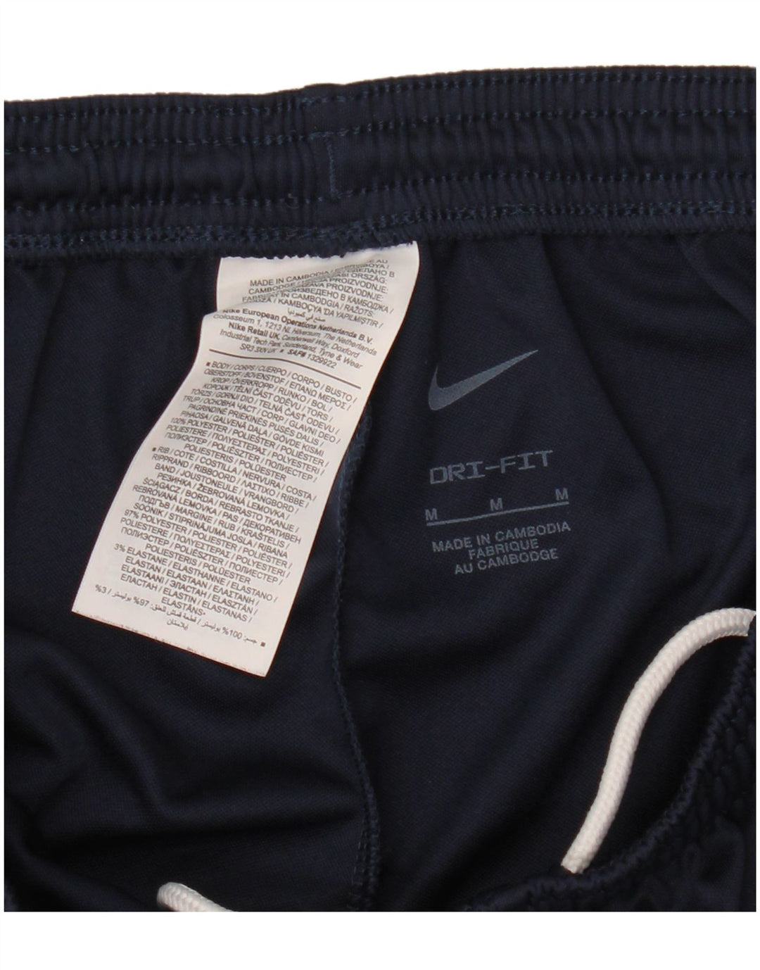 Nike Herren Dri Fit Trainingshose Mittelblaues Polyester