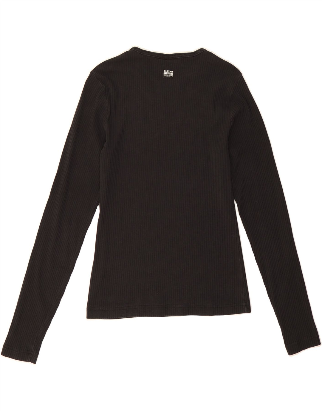 G-STAR Womens Top Long Sleeve UK 12 Medium Black Cotton Vintage G-Star and Second-Hand G-Star from Messina Hembry 