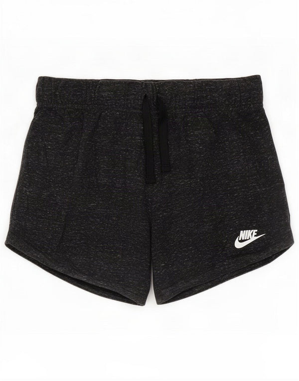 Nike Mädchen Sport Shorts 13-14 Jahre XL Grau gefleckte Baumwolle