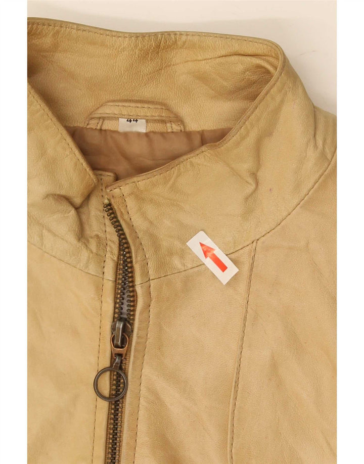 Conbipel Damen Lederjacke IT 44 Medium Beige
