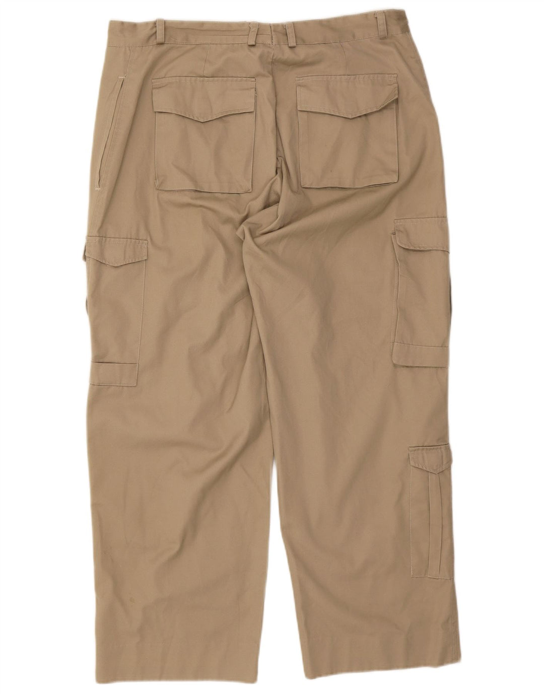 VINTAGE Gerade Herren-Cargohose W36 L28 Khaki