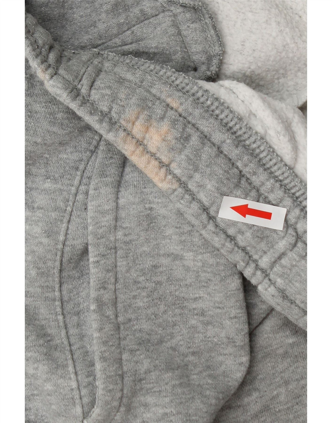 Nike Herren-Trainingshose, Jogginghose, groß, graue Baumwolle