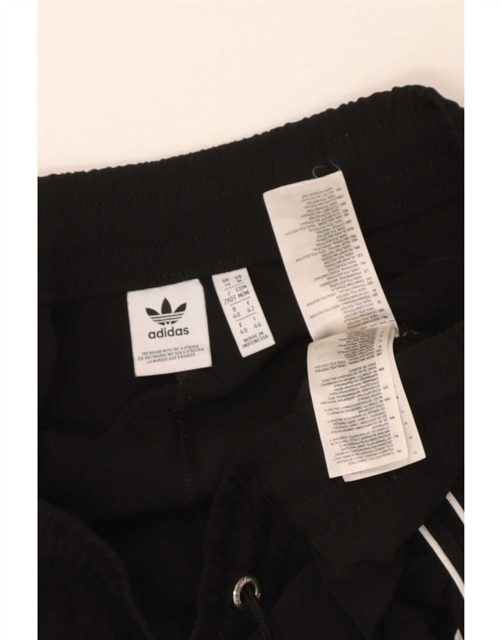 Adidas Damen Crop Trainingshose UK 14 Medium Schwarz Polyester