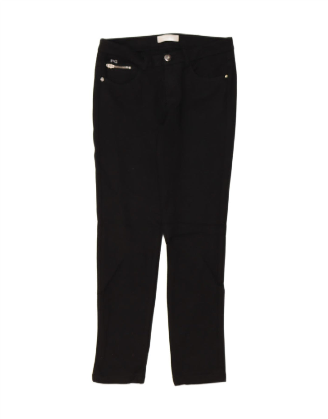 NERO GIARDINI Womens Slim Casual Trousers IT 44 Medium W28 L26 Black
