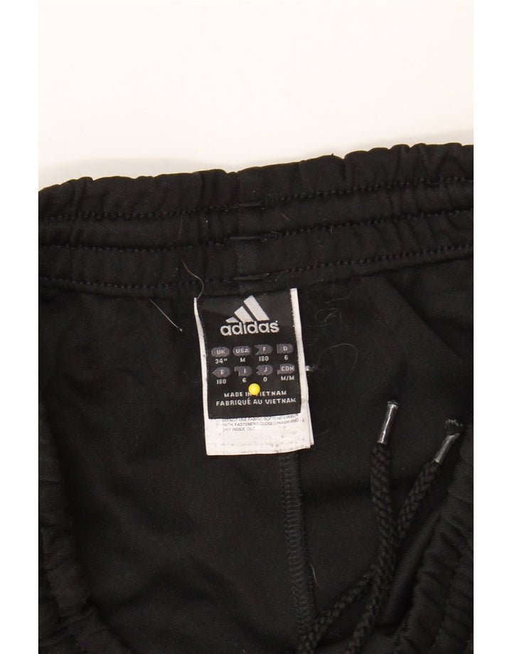ADIDAS Mens Tracksuit Trousers Large  Black Polyester Vintage Adidas and Second-Hand Adidas from Messina Hembry 
