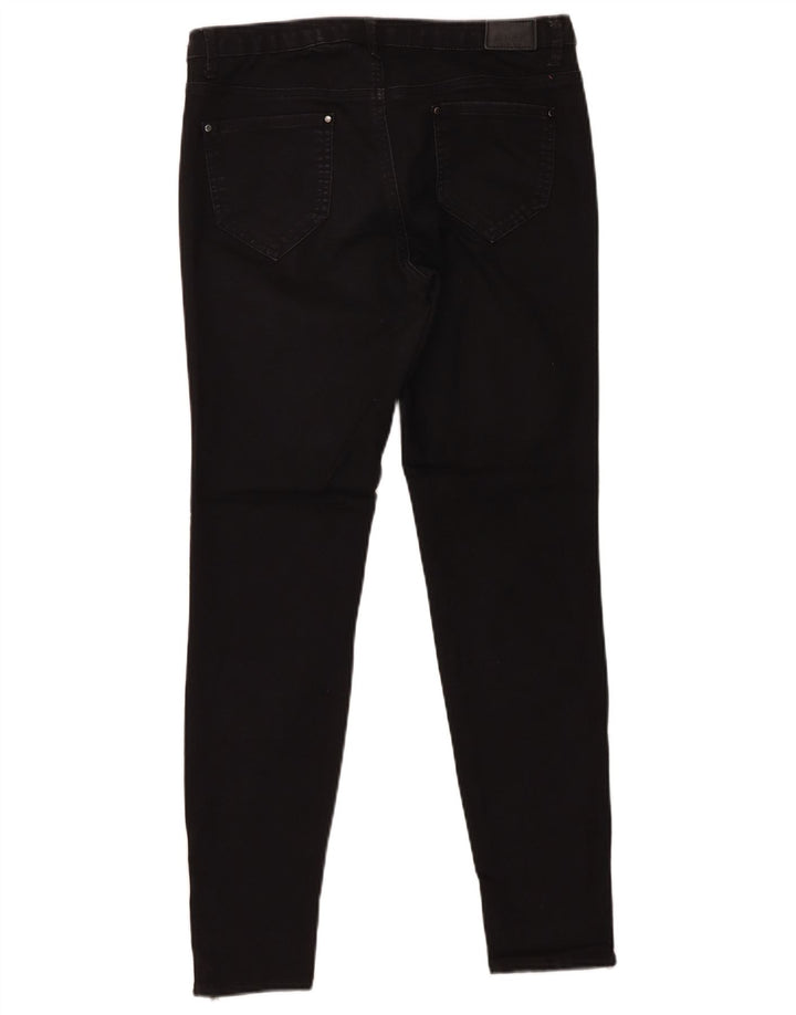 Zara Damen Skinny Jeans EU 40 Medium W30 L28 Schwarz