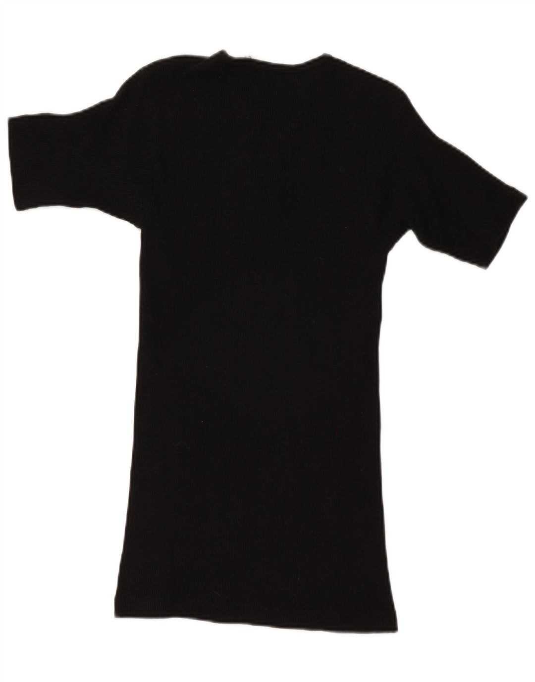 Levi's Damen T-Shirt Top UK 8 Small Schwarz Baumwolle